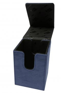 UP - Suede Collection Alcove Flip Sapphire Deck Box