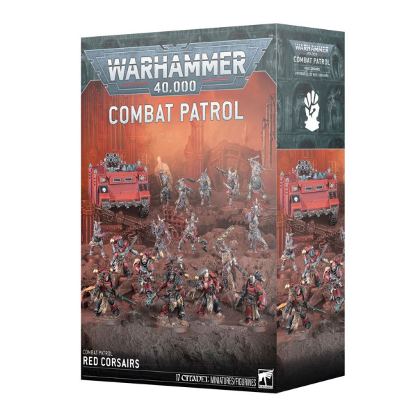 Warhammer 40,000: 73-433 Chaos Space Marines - Red Corsairs Combat Patrol 2026