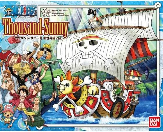 One Piece Model Ship - Thousand Sunny New World / Monkey D. Luffy - Model Kit 30cm