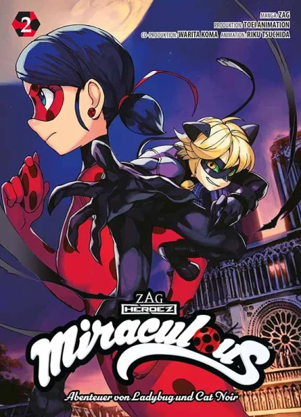 Miraculous Manga 02 - Abenteuer von Ladybug und Cat Noir