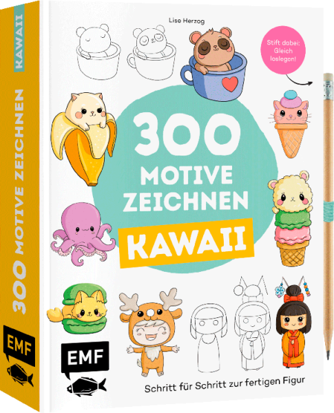 Kawaii - 300 Motive zeichnen