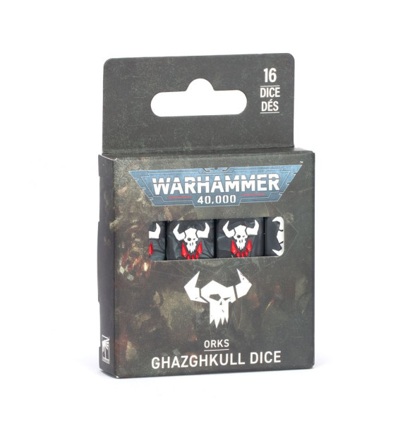Warhammer 40,000: 50-73 Orks - Ghazghkull - Würfelset / Dice Set 2026