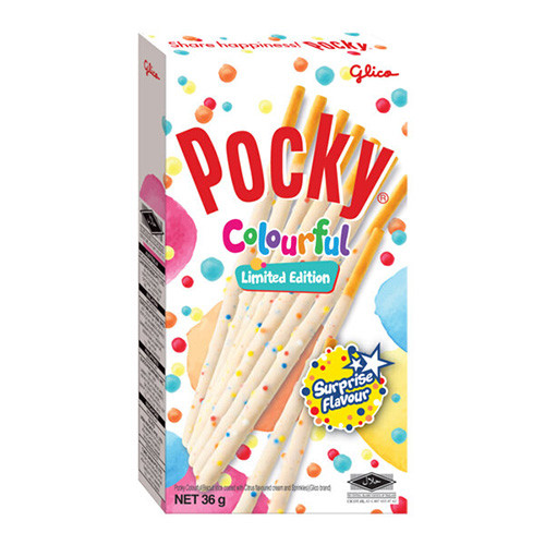 Snack: Pocky - Colourful Limited Edition - Surprise Flavour