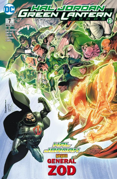 Hal Jordan und das Green Lantern Corps 07 - Hal Jordan gegen general Zod