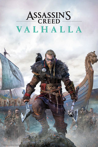 Poster: 2 Assassins Creed Valhalla - Standard Ed 91,5 x 61 cm