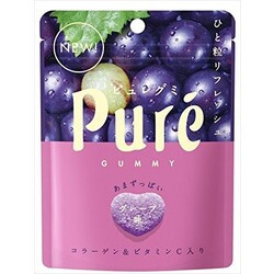 Snack: Kanro Pure - Grape Gummy