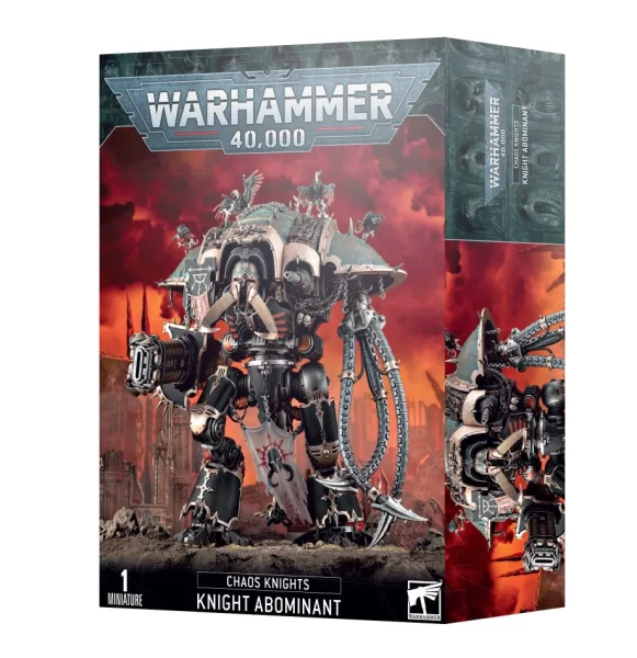 Warhammer 40,000: 43-63 Chaos Knights - Knight Abominant / Grauensritter 2022