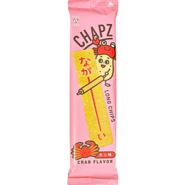 Snack: Chapz Long Chips - Crab Flavour 75g