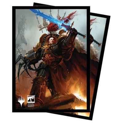 UP - WARHAMMER 40K COMMANDER DECK 100CT SLEEVES Chaos FOR MAGIC: THE GATHERING
