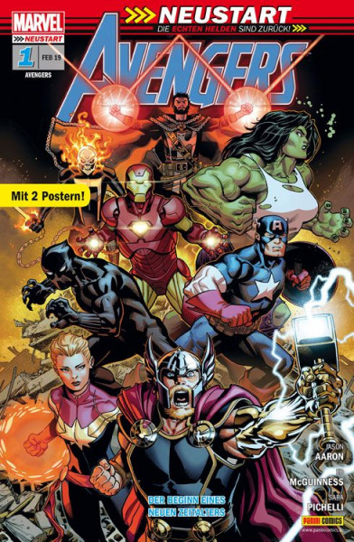 Marvel Neustart - Avengers 01 - Der Beginn eines neuen Zeitalters