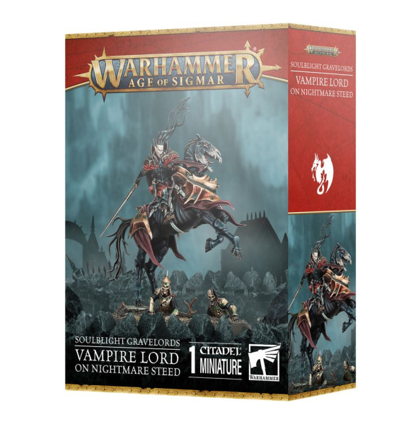 Warhammer Age of Sigmar: 91-82 Soulblight Gravelords - Vampirfürst auf Nachtmahr 2025