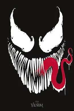 Poster: C19 Marvel Venom Face 91,5 x 61 cm