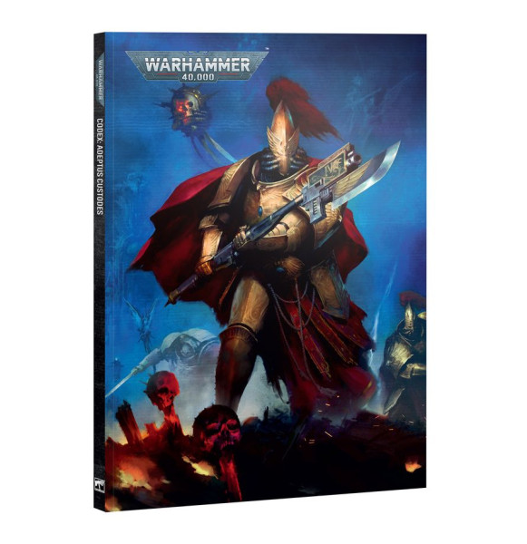 Warhammer 40,000 01-14 Codex - Adeptus Custodes 2026 DE