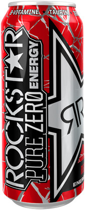 Rockstar Energy: Pure Zero - Red Ice