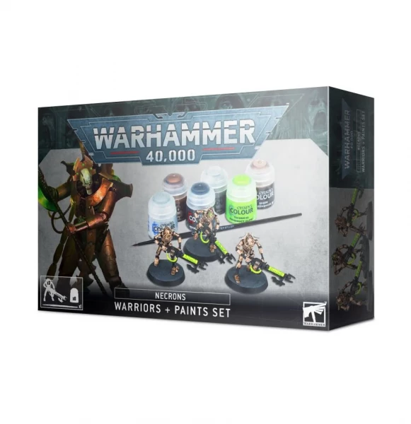 Warhammer 40,000: 60-69 Necrons - Warriors + Paint Set