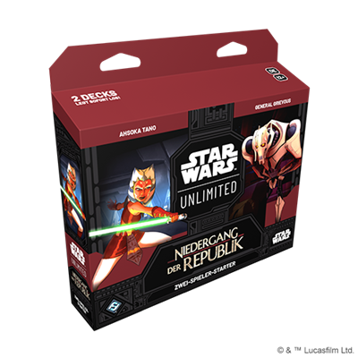 FFG - Star Wars: Unlimited - Twilight of the Republic Two-Player Starter - DE