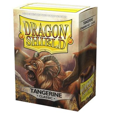 DRAGON SHIELD CLASSIC SLEEVES - TANGERINE 'DYRKOTTR OF THE NEKOTORA' (100 SLEEVES)