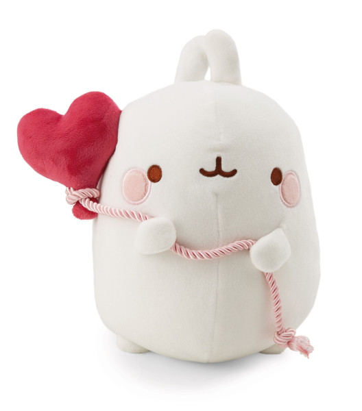 Molang - Plüsch Molang mit Herz Ballon 12cm