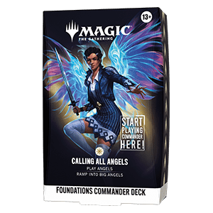 MTG - Foundations Starter Commander Deck Calling all Angels EN