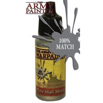 The Army Painter - Warpaints Metallics: Plate Mail Metal