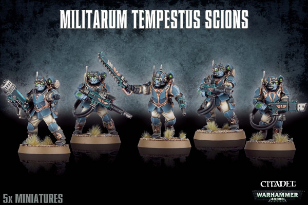 Warhammer 40,000: Militarium Tempestus Scions