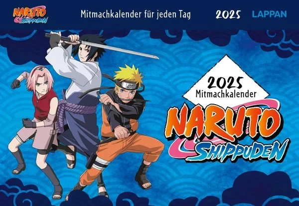 Kalender 2025 - Naruto Shippuden Mitmachkalender