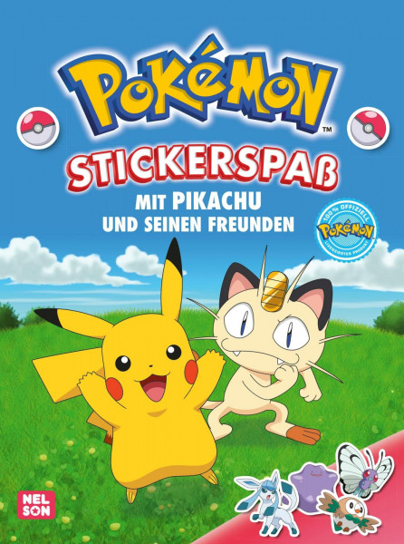 Pokemon: Stickerspass mit Pikachu und seinen Freunden