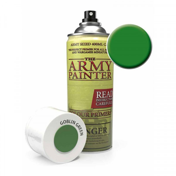 The Army Painter - Spray: Color Primer Goblin Green
