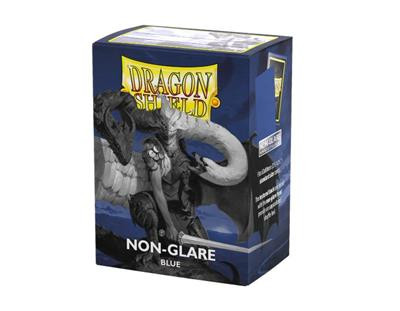 Dragon Shield Matte Non-Glare Sleeves - Blue (100 Sleeves)