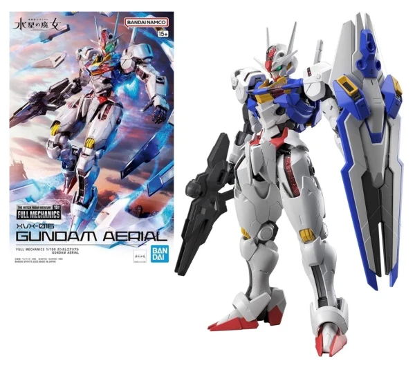 Model Kit: Full Mechanics Gundam The Witch from Mercury - XVX-016 Aerial 1/100