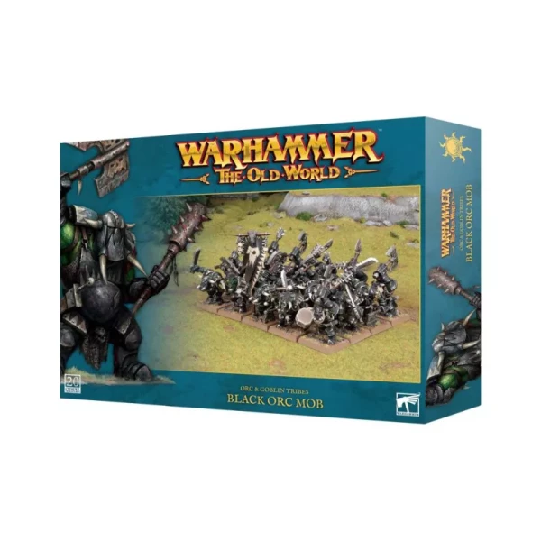 Warhammer The Old World: 09-13 Orc & Goblin Tribes - Black Orc Mob 2024