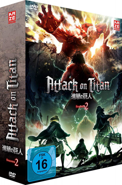 DVD Attack on Titan - Season 2 Vol. 1 + Sammelschuber