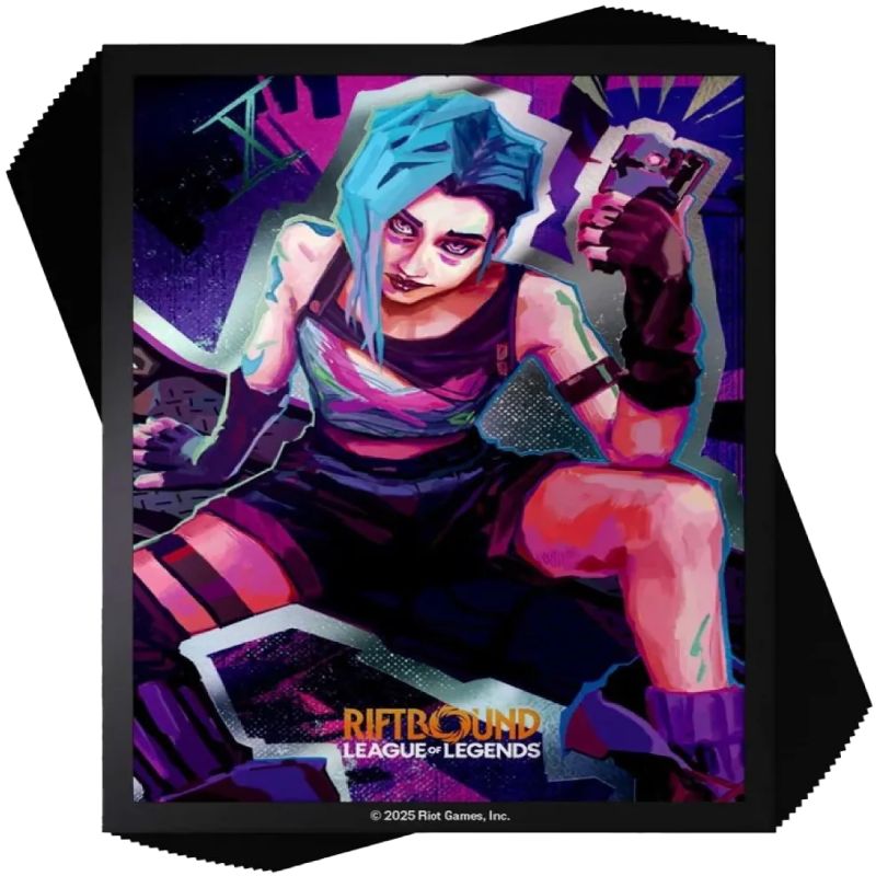 Riftbound: League of Legends TCG - Origins - Jinx Art Sleeves (100 ...