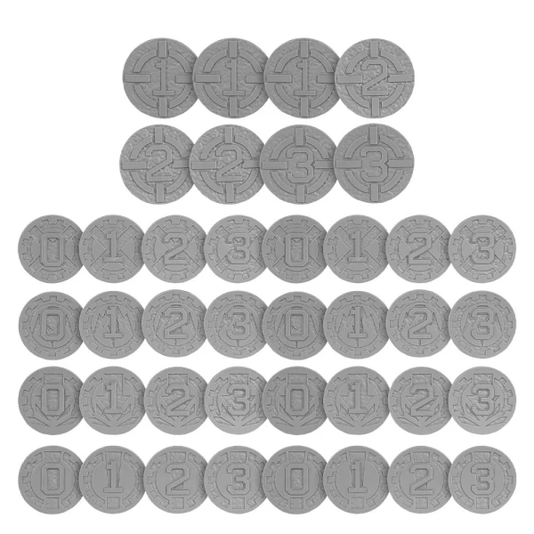 Warhammer The Horus Heresy: 31-131 Age of Darkness - Markers and Tokens
