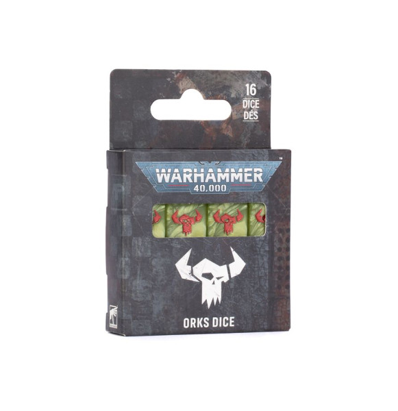 Warhammer 40,000: 50-05 Orks - Würfelset / Dice Set 2026