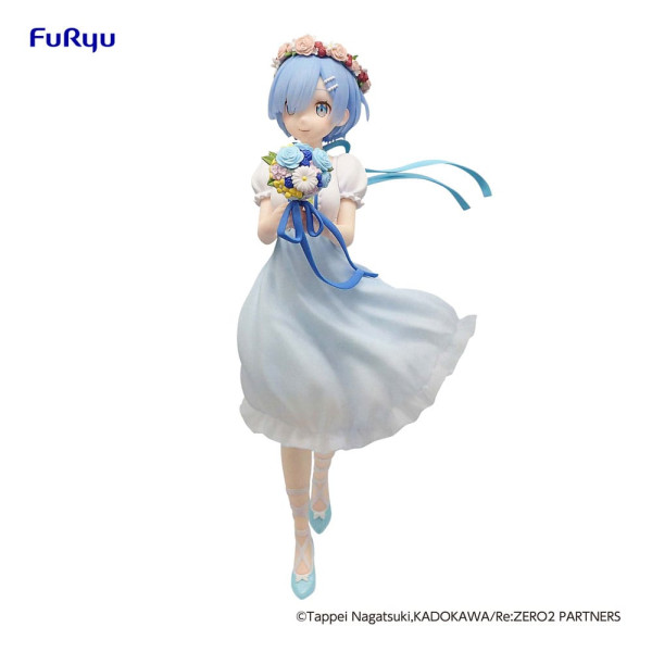 Figure: Re:Zero Starting Life in Another World Trio-Try-iT PVC Statue Rem Bridesmaid 21 cm