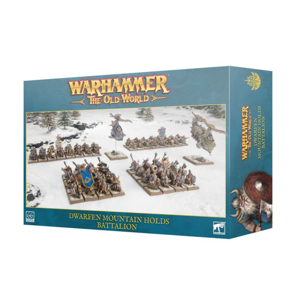 Warhammer The Old World: 10-05 Dwarfen Mountain Holds - Battalion 2024