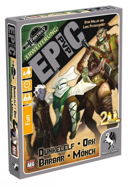 Epic PvP Erweiterung 1: Dunkelelf, Ork, Barbar und Mönch