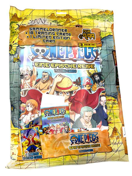 Panini Trading Cards - One Piece Epic Journey - Starterset + Sammelordner