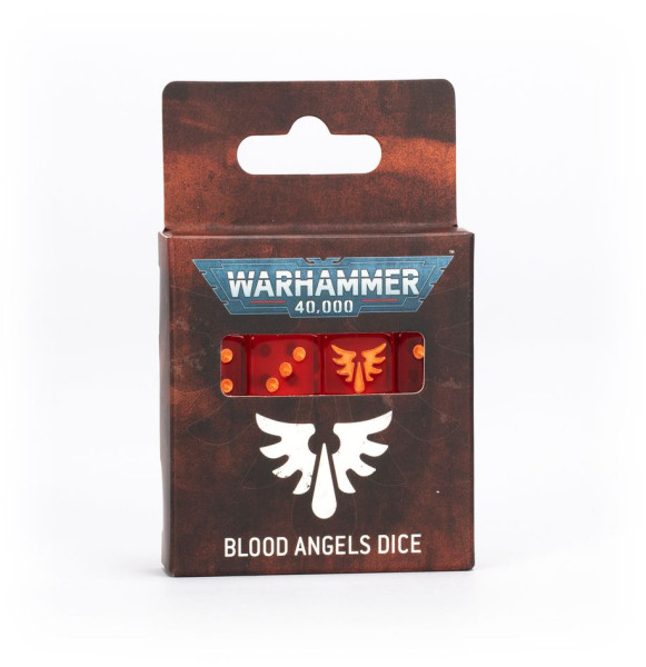 Warhammer Dice 40,000: 41-45 Blood Angels - Dice 2024