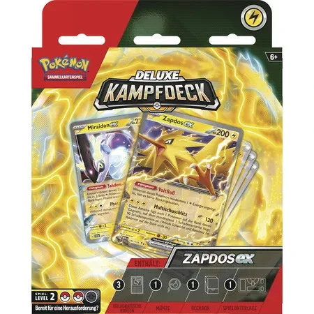 Pokemon TCG: Deluxe Kampfdeck - Zapdos EX