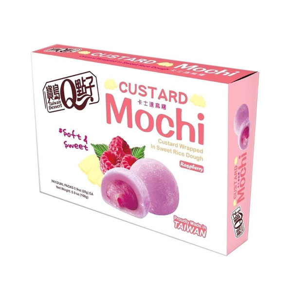 Snack: Mochi - Custard Raspberry Himbeere Box 168g
