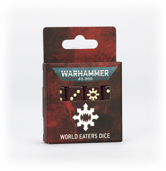 Warhammer Dice 40,000: 67-03 World Eaters - Dice 2025