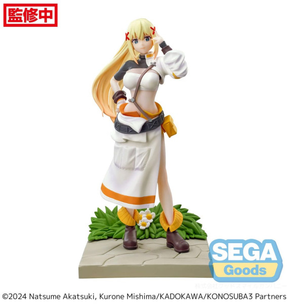 Figure: KonoSuba Gods Blessing on This Wonderful World! Luminasta PVC Statue Darkness 17 cm