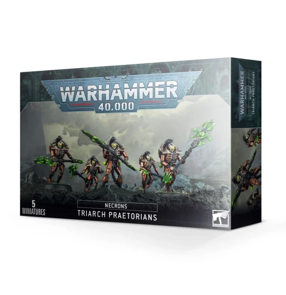 Warhammer 40,000: 49-07 Necrons - Lychgarde / Triarch Praetorians 2020