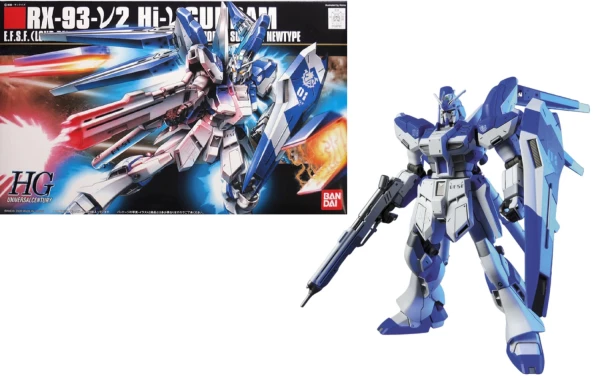 Model Kit: HG Gundam Universal Century 095 - RX-93-V2 Hi-V Amuro Ray Custom 1/144
