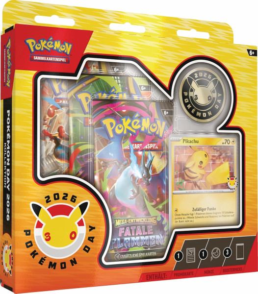 Pokemon TCG: Pokemon Day 2026 Collection DE