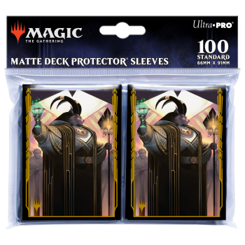 UP - Streets of New Capenna 100ct Sleeves V4 for Magic: The Gathering