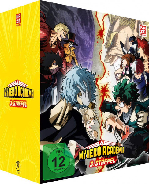 DVD My Hero Academia Staffel 3 Vol. 01 + Sammelschuber