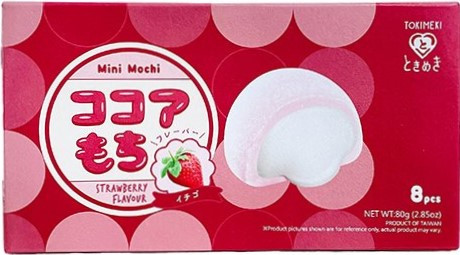 Snack: Mini Mochi - Strawberry Box 80g